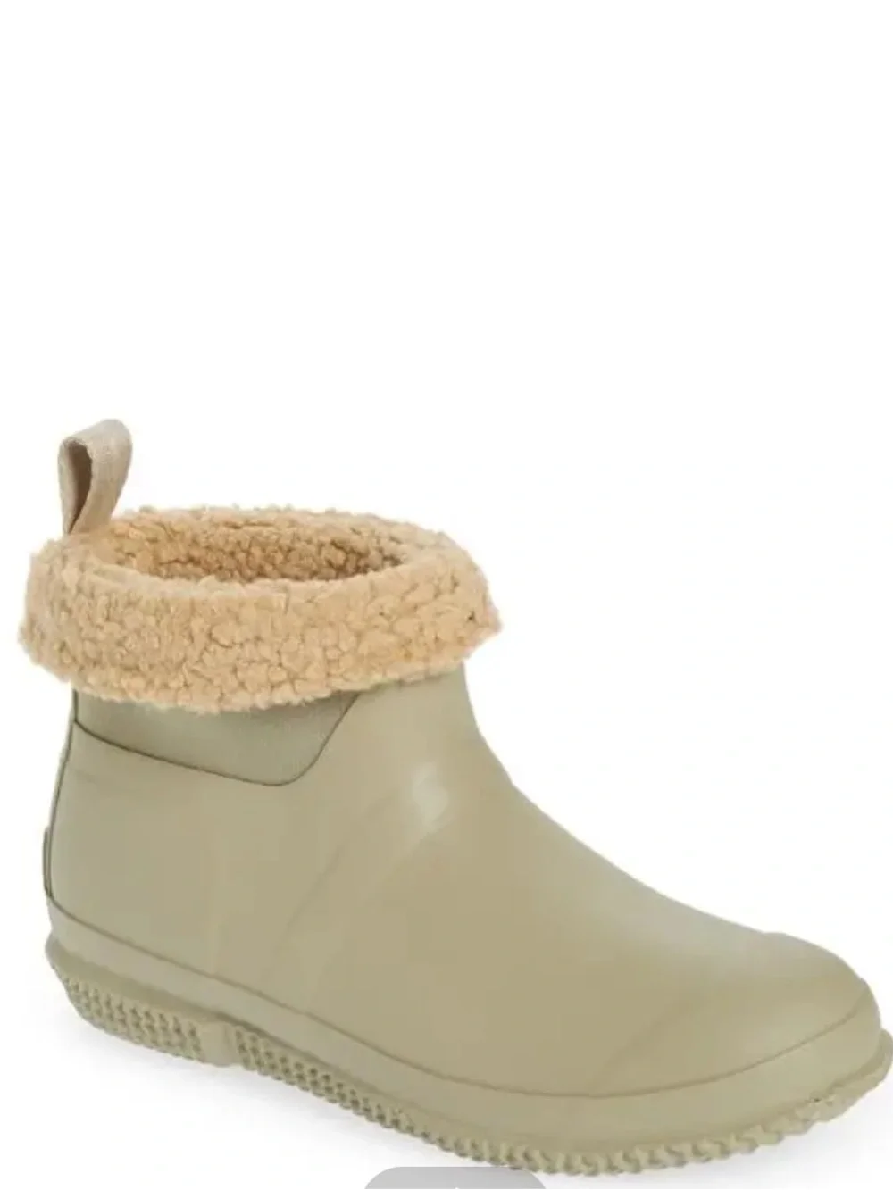 Hunter Women’s In/Out Faux Shearling Lined Boot, Allo Tan, Size UK9/US11, NWT